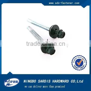 Ningbo Hex Washer Head Self-drilling Screw With EPDM Washer for Sale thumbnail-1