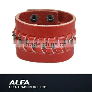 Webbing Leather Wrist Belt thumbnail-1