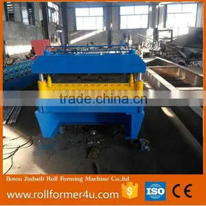 Double Layer Cold Roof Sheet Roll Forming Machine for Sale thumbnail-4