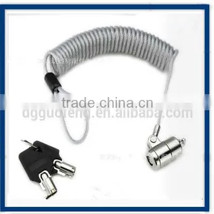 Keyed Laptop Lock With Zinc Alloy Rotating Lock Head thumbnail-1