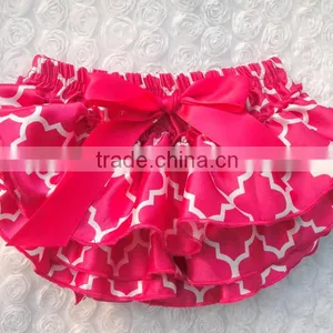 2016 High Quality Baby Ruffle Stain Bloomers ,Baby Colorful Panties Bloomers Wholesale thumbnail-4