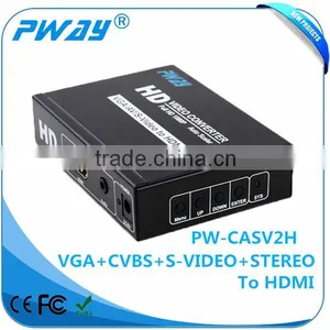 AV&S-video &VGA to HDMI Video Converter Resolution up to 1080p Full hd Receiver thumbnail-3