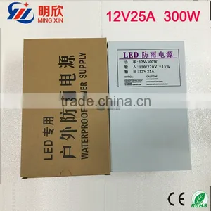 Rainproof Type Switching Power Supply With S-300 -12 300W 12V 25A Led Power Supply thumbnail-1