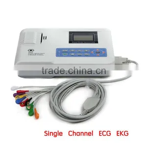 Resting 12 Lead Single Channel Electrocardiograph ECG Machine EKG-901-2 Made-in-China thumbnail-1