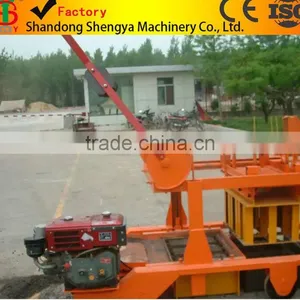 Diesel Mobile Cement Brick Laying Machne QM4-45 Price thumbnail-1