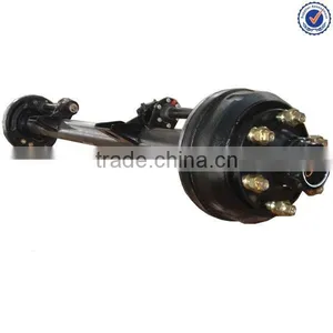 5 Ton With Brake Studs Farm Trailer Axle Supplier thumbnail-1