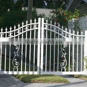 Aluminum/ Hot Dip Galvanized Powder Coated Metal Modern Gates Design and Fences thumbnail-2