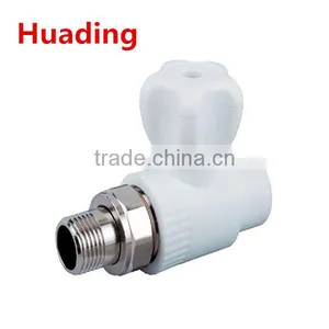 Ppr Pipe Fitting ,180degree Radiator Stop Valve HDPP-003x thumbnail-1