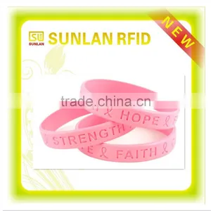 Hot Sale!!! Custom Design Colorful Silicon Wristband,best Printed Rubber Wristband (SL-1002) thumbnail-5