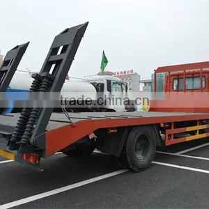 10ton Dongfeng 4x2 Low Flatbed Truck thumbnail-5