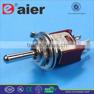 SMTS-103-2A1 3PIN ON-OFF-ON PC Terminal Toggle Switch Mini thumbnail-1