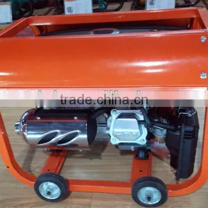 1KW Wheeled Gasoline Generator Portable Genset thumbnail-2