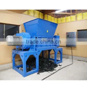 Two Axis Shredder for Shredding Plastic Tire Wood Aluminum Copper thumbnail-1