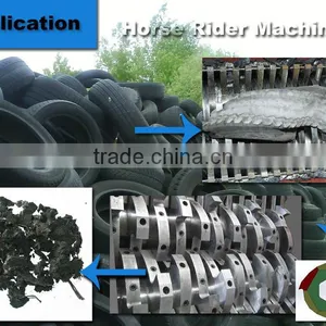 Tire Tyre Shredder Grinder Crusher Cutting Machine thumbnail-1