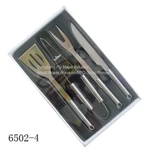Portable 2 in 1 Spatula Tong Turner Long Handle BBQ Tools Set thumbnail-4