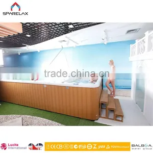 SPA Hydro Massage Pool Large Outdoor SPA Pool Outdoor Endless Strong Jet Wholesale Swimming Pool Spa Hot Tub Swimming Pool thumbnail-6