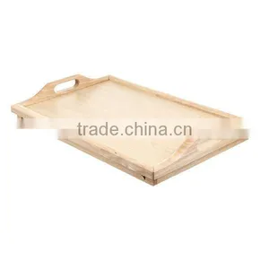 Wooden Folded Laptop Bed Computer Table For Laptop PC Tablet thumbnail-2