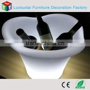 Illuminated Rechargeable Battery Operated Led Ice Bucket thumbnail-6