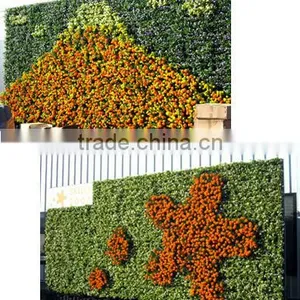 Cheap Wholesale Artificial Flowers Vertical Green Wall Cheap Flower Pots Cheap Goods From China thumbnail-3