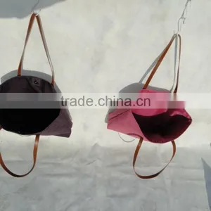 Simple Style Canvas Tote Bag thumbnail-2