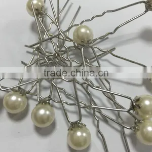 Ivory Color Pearl Hair Pins Hair Sticks Hair Clip Prom Party Wedding Bridal thumbnail-1