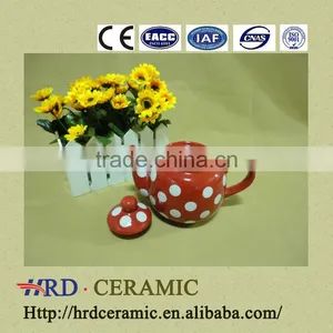 2014 Fashion Ceramic Tea Pot and Ceramic Coffee Pot for Hotel & Restaurant thumbnail-1