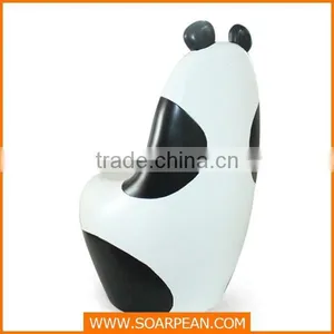 Cartoon Panda Fiberglass Baby Chair thumbnail-5