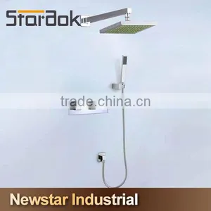 Star.aok Single Lever Chrome Plated Brass Bathroom Shower Faucet thumbnail-3