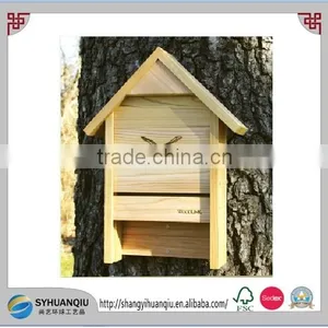 Wooden Bird Cage to Hang on the Tree for One Bird thumbnail-1