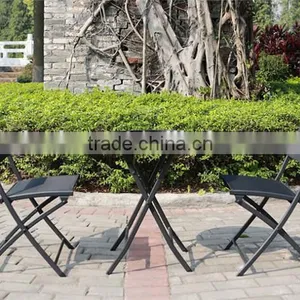 Pro Garden Chairs Restaurant Furniture Aluminum Bistro Set thumbnail-1