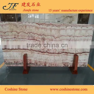 Cheap Natural Stone Red Onyx Table Top thumbnail-1