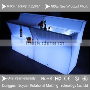Rotational Molding Plastic LED Bar Reception Counter, Led Bar Desk thumbnail-4