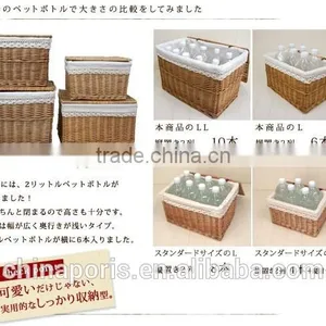 Janpanese Classic Wickerwork Wicker Baskets for Clothes and Other Items thumbnail-1