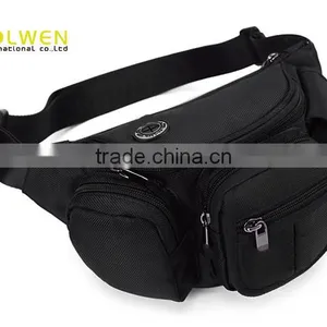 Outdoor Sport Black Waist Bag for Men thumbnail-1