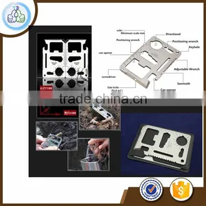 Very Useful Outdoor Camping 15 in 1 Credit Card Multi Tool Military Card Knife thumbnail-1
