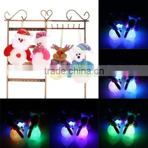 Cheap Snowman Santa Claus Ornaments Christmas Tree Decor LED Light Festival Decor thumbnail-1