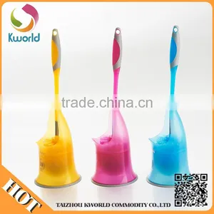 Certificated Approve Safe Material Colorful Plastic Toilet Brush thumbnail-2