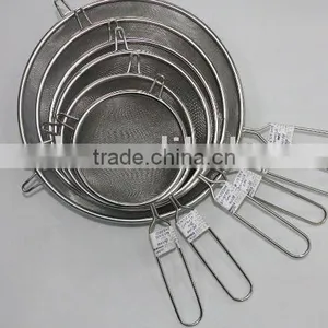 MANY SIZE STAINLESS STEEL OIL STRAINER W/HANGERS thumbnail-1