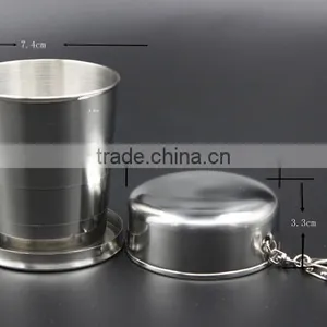 Six-layer Stainless Steel Flexible Folding Portable Cups or Travelling Cups thumbnail-6