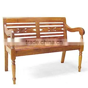 BENCH ANTIQ 2 SEATER thumbnail-1