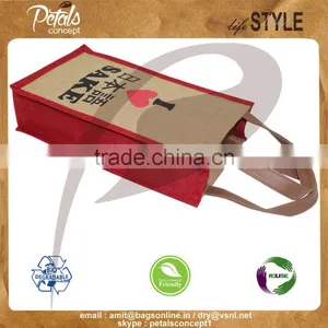Wine Bag With PU Handle thumbnail-2