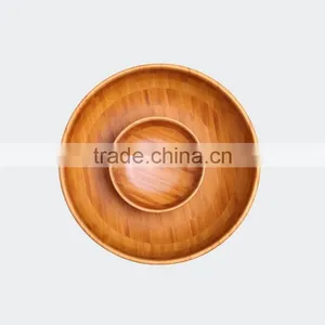 Wholesale Bamboo Salad Bowl Set thumbnail-2