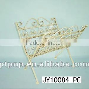 Decorative Metal Newspaper Holder thumbnail-1