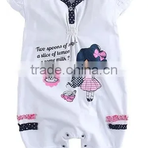 Baby Tutu Romper , Baby Girl Romper Wholesale Printed thumbnail-1