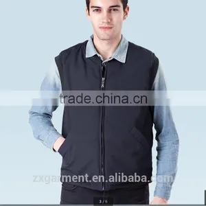2015 Outdoor Working Vest; Padded Windproof Body Warmer Vest; Breathable Sleeveless Work Vest thumbnail-1