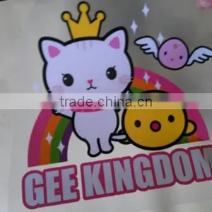 Directly Factory Custom Cold Peel Plastisol Heat Transfer Paper Label for Clothing thumbnail-1