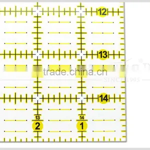 Acrylic Sewing Ruler in 16cm*16cm 3mm Thicklness #KPR1616 thumbnail-3