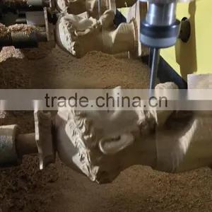 High Efficiency 6 or 8 Heads Cylinder Engraving Cnc Router Woodworking Machine thumbnail-4