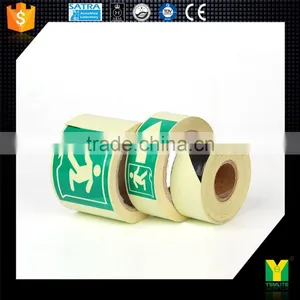 DIN67510 Certificate 6-24 Hours Photoluminescent Film for Safety Signs thumbnail-1