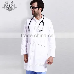 White Lab Coat For Medical Hospital Uniforms Doctor Gown thumbnail-3